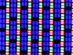 Sub-pixel array