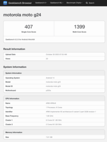 (Afbeeldingsbron: Geekbench)