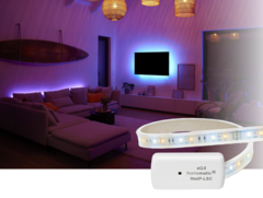 De Homematic IP Smart Home Lightstrip is nu verkrijgbaar. (Afbeeldingsbron: Homematic IP)