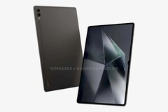 Samsung Galaxy Tab S10 Ultra render 2 (bron: @Onleaks x @AndroidHeadline)