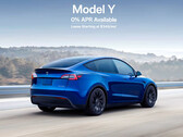 Leentarief Model Y is nu nul (Afb. bron: Tesla)