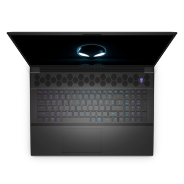 Alienware m18 R2 toetsenbord (afbeelding via Dell)