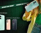 De Infinix Smart 9 HD is verkrijgbaar in de kleuren Koraalgoud, Metallic Zwart, Neo Titanium en Mintgroen (Afbeelding bron: Infinix)