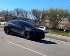 Tesla Model Y "Juniper" gespot in het openbaar in de VS (Foto bron: Teslaconomics op X)