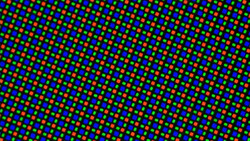 De sub-pixel array van het voorpaneel