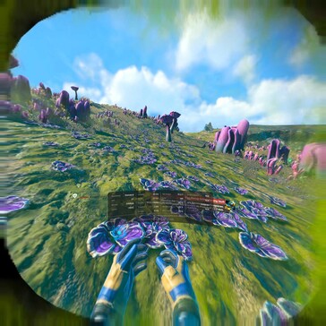 No Man's Sky is een indrukwekkende ervaring (bron: Notebookcheck)