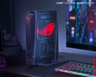 De nieuwe ROG NUC combineert Intel Arrow Lake-HX-processors en Nvidia's Blackwell-architectuur met drie ventilatoren. (Afbeeldingsbron: Asus)