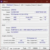 CPU-Z moederbord