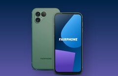 De Fairphone 5 in Moss Green is een speciale Community Edition. (Afbeeldingsbron: Fairphone)