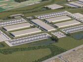 Render van Meta's datacenter in Louisiana. (Afbeeldingsbron: Meta)