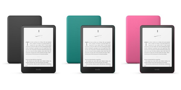 De Kindle Paperwhite 2024 heeft een groter scherm. (Afbeeldingsbron: Amazon)