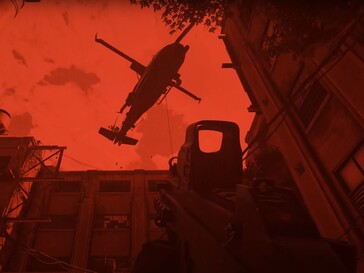 Rainbow Six Siege X screenshot met helikopter (Beeldbron: Ubisoft)