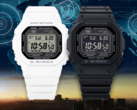 De Casio G-Shock GW-5000HS-7ER en de G-Shock GW-5000HS-1ER (van links naar rechts). (Afbeeldingsbron: Casio)