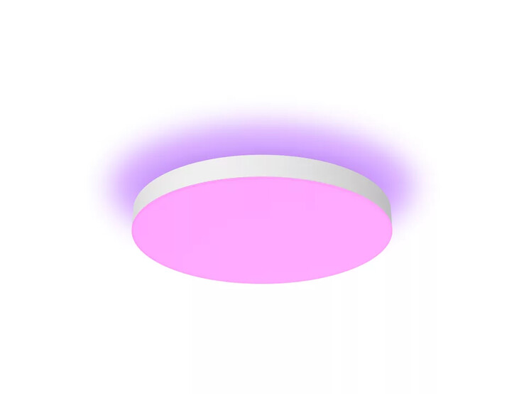 De Philips Hue Datura Plafondlamp Rond klein (Afbeelding bron: Philips Hue)