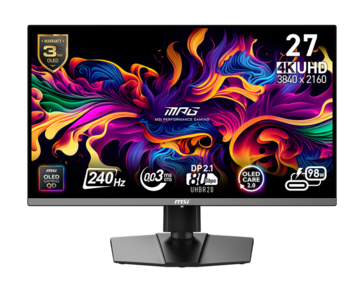 De MSI MPG 272URX met 4K resolutie...