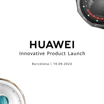 Een afbeelding die de Huawei Watch GT 5 lijkt te tonen. (Afbeelding bron: Huawei via X)