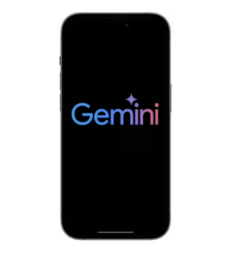 Google Gemini verschijnt mogelijk binnenkort op iOS. (Afbeeldingsbron: Apple en Google, w/bewerkingen)