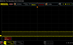 4/10 helderheid: 240 Hz PWM