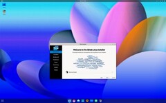 Arch-gebaseerde SDesk Linux desktop (Afbeelding bron: DistroWatch)