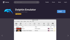 Dolphin emulator community build (Afbeelding Bron: Flathub)