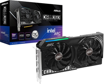 De ASRock Challenger Arc B580. (Afbeeldingsbron: Newegg)