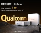 De Geekom QS-serie wordt de eerste consumenten mini-PC met de Snapdragon X Elite SoC. (Afbeeldingsbron: Weibo)