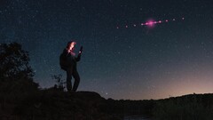 Meer dan 450 Starlink-satellieten maken deel uit van deze bèta (Afbeeldingsbron: T-Mobile)