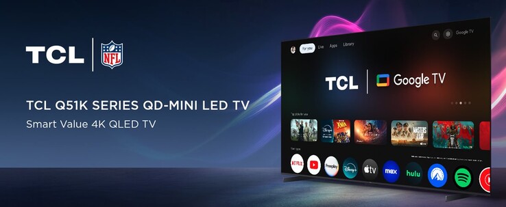 De TCL Q51K 4K QLED Smart TV. (Afbeeldingsbron: TCL)