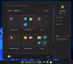 Automatische app-categorisatie in het Start-menu van Windows 11 (Afbeeldingsbron: Windows Nieuwste)