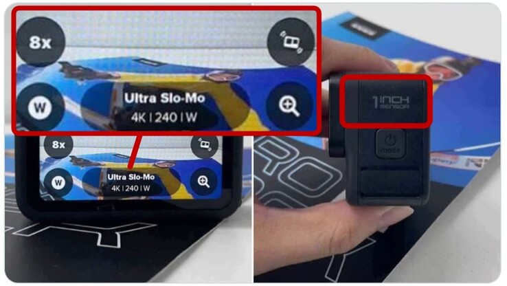 Uitgelekte beelden van de GoPro Hero 12 Black lijken ten minste enkele van zijn videokwaliteiten te bevestigen. (Afbeelding bron: De Nieuwe Camera)