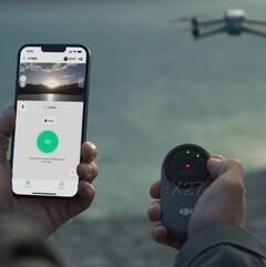 DJI zal volgende week zijn nieuwe volgbaken samen met de Air 3S debuteren. (Afbeeldingsbron: @JasperEllens)