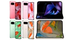 De Pixel 9 Pro Fold komt naar verwachting later dan de andere nieuwe Google-telefoons. Er is nieuwe informatie over de beschikbaarheid opgedoken, aangevuld met ongemarkeerde persafbeeldingen. (Afbeeldingsbron: @MysteryLupin)