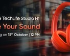 De Techlife Studio H1 in Crimson Beats-kleurstelling (Afbeelding bron: Realme)