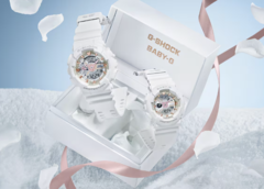 Deze limited edition G-SHOCK x Baby-G set is verkrijgbaar voor 39.050 yen (~$256). (Afbeeldingsbron: Casio)