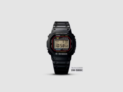 Het Casio G-Shock DW-5000R horloge is een eerbetoon aan het originele DW-5000C horloge (hierboven). (Afbeeldingsbron: Casio)