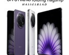 De Oppo Find N5 zal in China verkrijgbaar zijn in de kleuren Satin Black, Jade White en Dusk Purple (Afbeelding bron: Oppo)