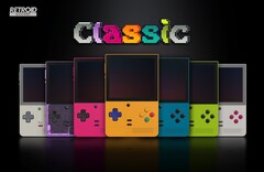 De Retroid Pocket Classic heeft een ontwerp dat doet denken aan de Game Boy Color. (bron: GoRetroid)