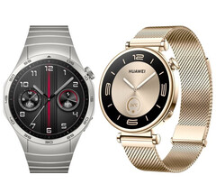 De Watch GT 4 in 41 mm en 46 mm uitvoering. (Afbeeldingsbron: Huawei)