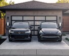 Garagehouders kunnen hun huizen in de toekomst uitrusten met draadloze oplaadpads. (bron: Tesla)