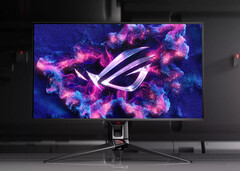 De ROG Swift OLED PG32UCDM piekt op 1.000 nits dankzij het QD-OLED paneel. (Afbeeldingsbron: ASUS)