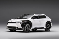 Toyota&#039;s bZ4X krijgt tussen 2026 en 2027 een bijgewerkte batterij. (Afbeeldingsbron: Toyota)
