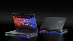 De ROG Strix G18 (2025). (Afbeeldingsbron: Asus)