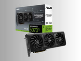 Asus RTX 5070 Ti Prime wordt getoond (Afbeelding bron: Asus)