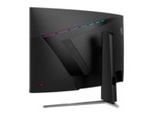 De MAG 325CQRXF E2 240Hz WQHD gamingmonitor van MSI. (Afbeeldingsbron: MSI)