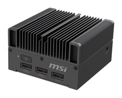 MSI MS-C918S: Nieuwe Mini-PC wordt passief gekoeld. (Afbeeldingsbron: MSI)