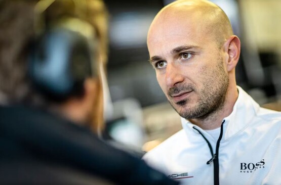 Porsche ontwikkelingsrijder Lars Kern op de Nürburgring. (Afbeelding bron: Porsche)