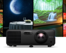 De BenQ LK835ST 4K short throw laserprojector wordt in maart gelanceerd. (Afbeeldingsbron: BenQ)