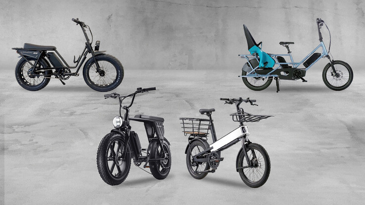 Acer heeft tijdens EUROBIKE 2024 verschillende nieuwe e-bikes onthuld, waaronder de ebii elite (rechtsonder). (Afbeeldingsbron: Acer)