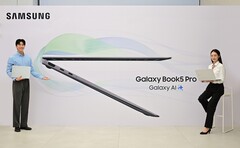 De Galaxy Book 5 Pro. (Afbeeldingsbron: Samsung)