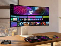 De UltraGear OLED 39GX90SA zal een van de twee webOS gaming monitoren zijn die LG dit jaar uitbrengt. (Afbeeldingsbron: LG)